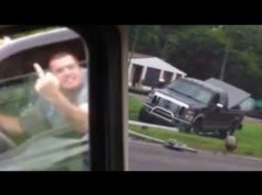 Road Rage Coward Crashes in Florida