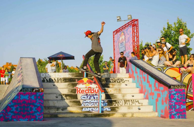 Skateboarding contest in Spain – Red Bull Skate Arcade 2014